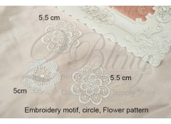Embriodery Motif - Flower Pattern SET